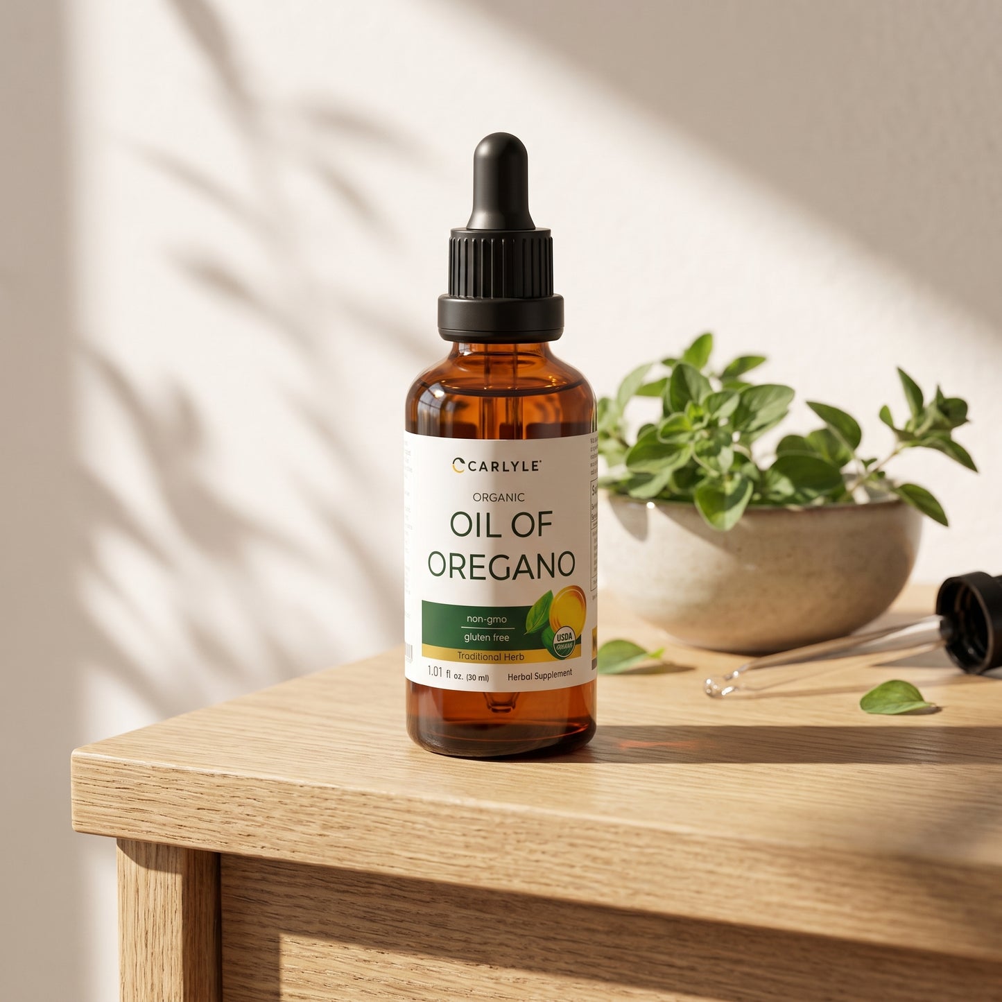 Aceite de Orégano Silvestre con Carvacrol para Defensa Inmune y Digestiva | 60 Softgels (1 Mes)